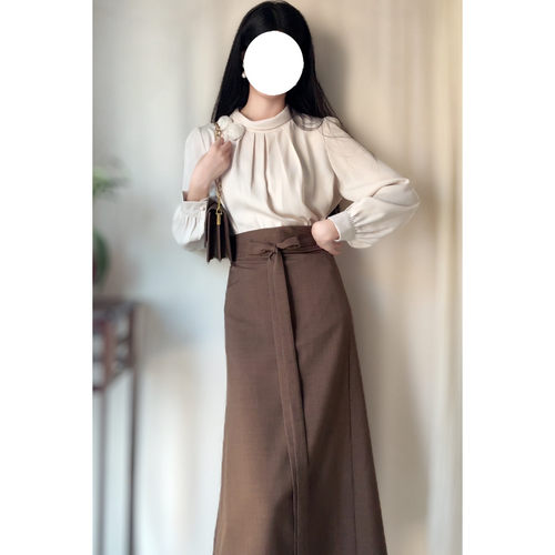 【打工人旋裙】八分款不走光