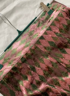 【046】秋冬丝绒破裙改良半松紧带兜两三松日常通勤半身裙汉服女