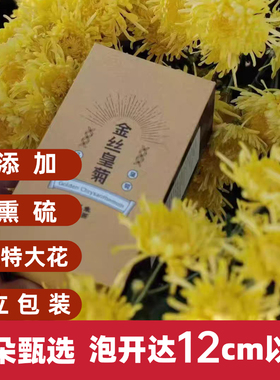 丸木制金丝皇菊茶便携菊花泡水花茶熬夜养生茶代用茶养生组合泡水