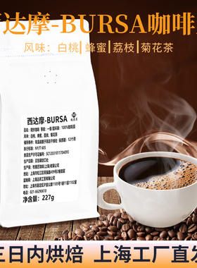 埃塞俄比西达摩-BURSA G1日晒咖啡豆手冲香浓意式香浓精品咖啡豆