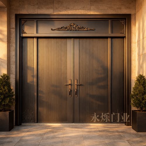 锌合金农村自建房进户大门