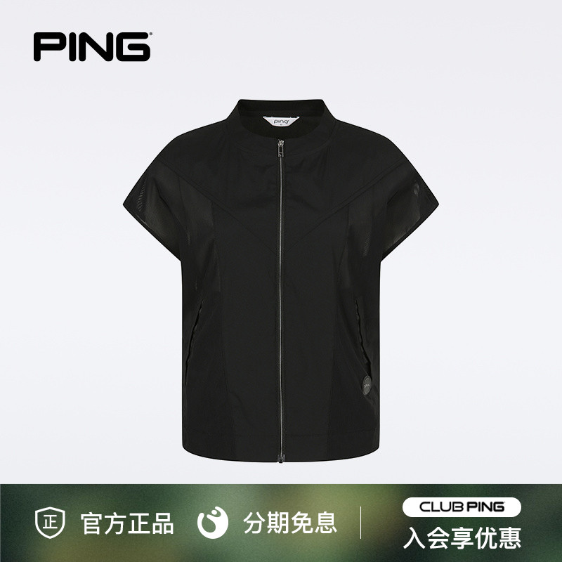 高尔夫女装背心马甲外套上衣透气