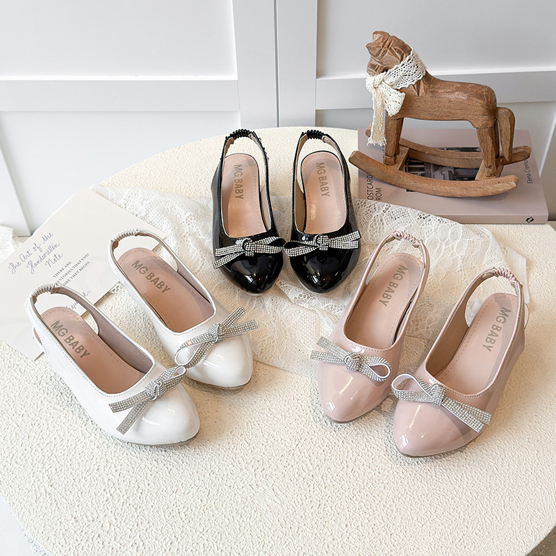 2026新款甜美风蝴蝶结尖头儿童凉鞋韩版夏平底套脚小香风女童单鞋,童鞋/婴儿鞋/亲子鞋,凉鞋,淘宝优惠券,粉丝福利购,淘宝优惠卷