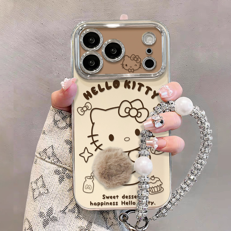 适用OPPO秋冬kt手链手机壳