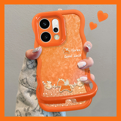 适用oppo闪粉福袋小马手机壳