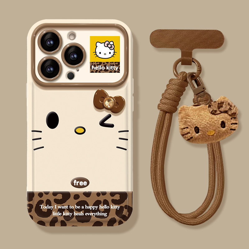 适用华为mate豹纹kt猫手机壳