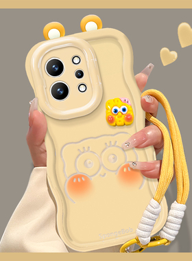 适用opporeno15手机壳新女款reno14/13pro可爱12/11派大星海绵宝宝隐形双支架10/9全包防摔硅胶8/7卡通保护套