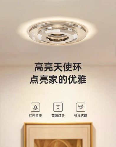 弗莱顿智能led筒灯嵌入式客厅