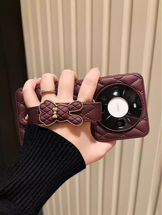 适用华为mate60pro新款手机壳菱格小香风mate70兔子腕带mt50pro高级感小众女款40ins风30e秋冬高档pro+保护套