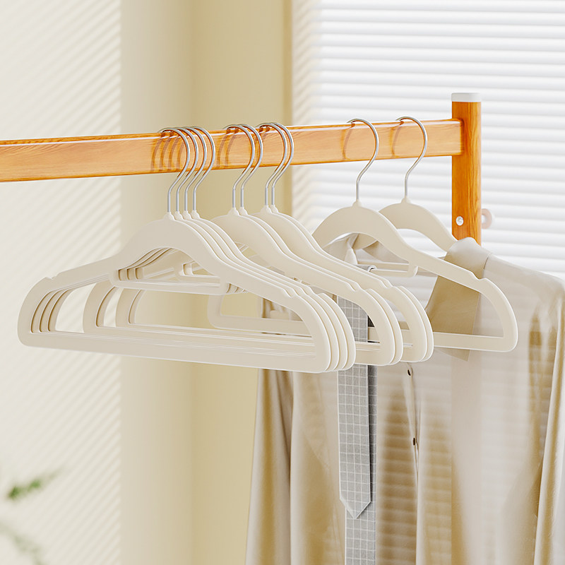 格美居家用植绒衣架防滑无痕