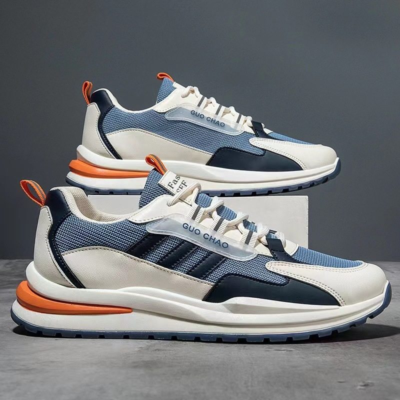 春季新款男士飞织运动鞋网面透气休闲时尚百搭潮流外贸跨境男鞋,流行男鞋,网面鞋,淘宝优惠券,粉丝福利购,淘宝优惠卷