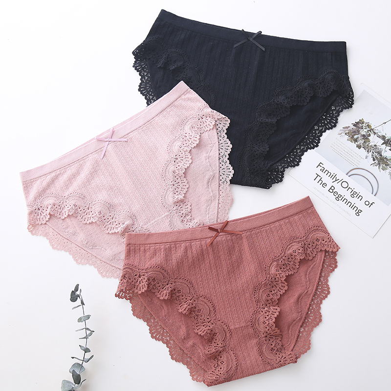 中腰内裤女性感纯棉裆简约包臀