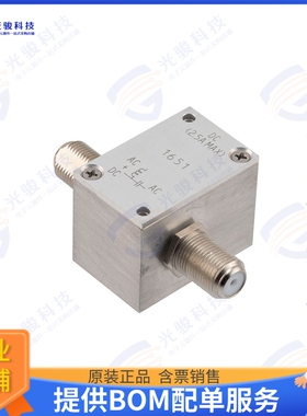 FMBT1651 射频元件BIAS TEE TYPE F 10MHZ-3GHZ