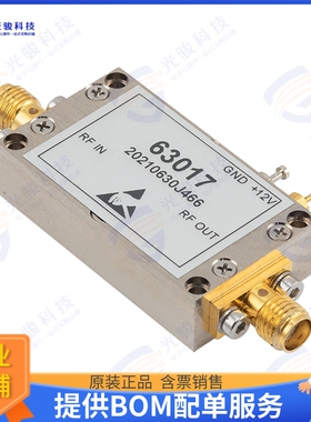 FMAM63017 射频元件LOWNOISEAMP 30MHZ-3GHZ P1DB SMA