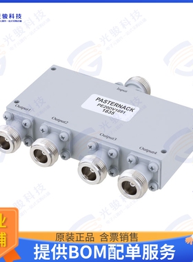 PE20DV1051 射频元件4 WAY 30W DIV N-TYPE 1-4GHZ