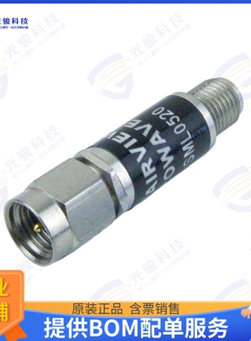 SML0520 射频元件LIMITER SMA 0.5-2 GHZ 16 DBM
