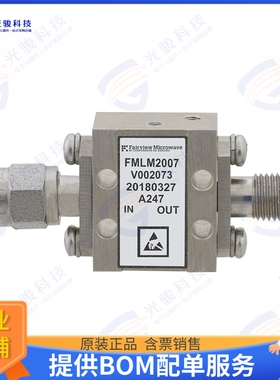 FMLM2007 射频元件LIMITER 2.92MM 18-40 GHZ 13 DBM