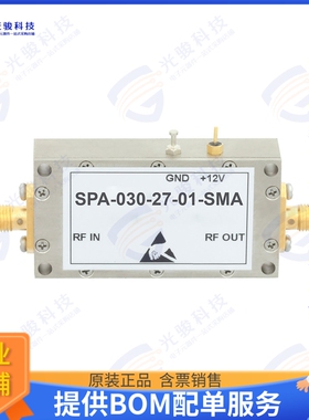 SPA-030-27-01-SMA 射频元件POWER AMP 20MHZ-3GHZ P1DB SMA