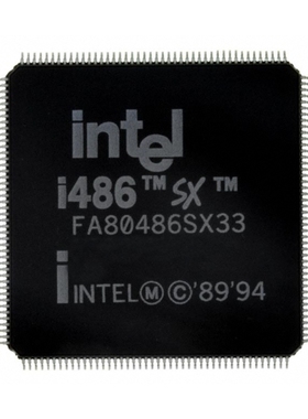 FA80486SXSF33微处理器IC MPU I486 33MHZ 176TQFP