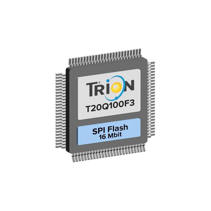 T13Q100F3C4微处理器FPGA/CPLD TRION W/FLASH 100QFP