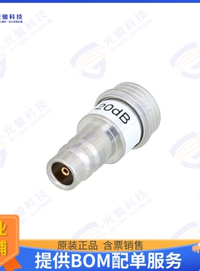 PE7AP1000-20 射频元件20 dB Fixed Attenuator, QN Male