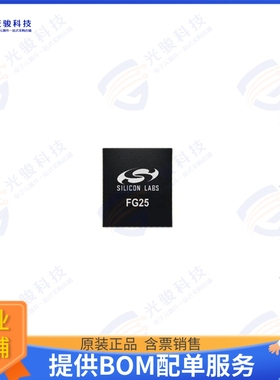 EFR32FG25A211F1920IM56-B 射频元件IC RF TXRX 802.15.4 56QFN