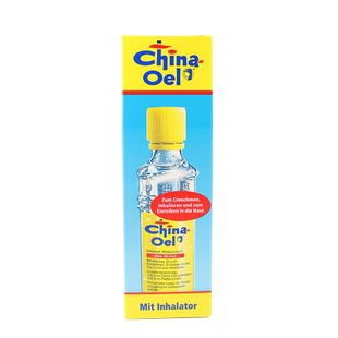 德国原装China oel百灵油 防蚊薄荷清凉油万用油25ML送吸入器