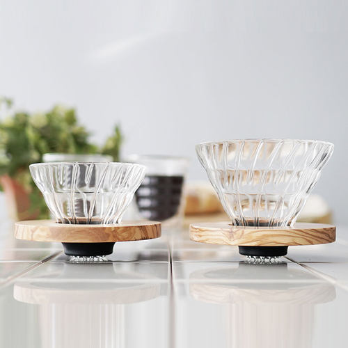 HARIO耐热玻璃手冲滤杯咖啡壶