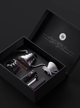 HARIO手冲咖啡生日新年礼盒套装分享壶家用磨豆机滴滤式陶瓷滤杯