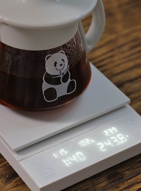 HARIO家用厨房称克重电子称手冲咖啡电子秤食物称咖啡豆称计时VST