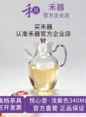 禾器悦心壶玻璃泡茶壶小青柑专用