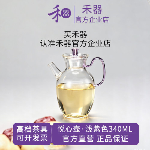 禾器悦心壶玻璃泡茶壶小青柑专用