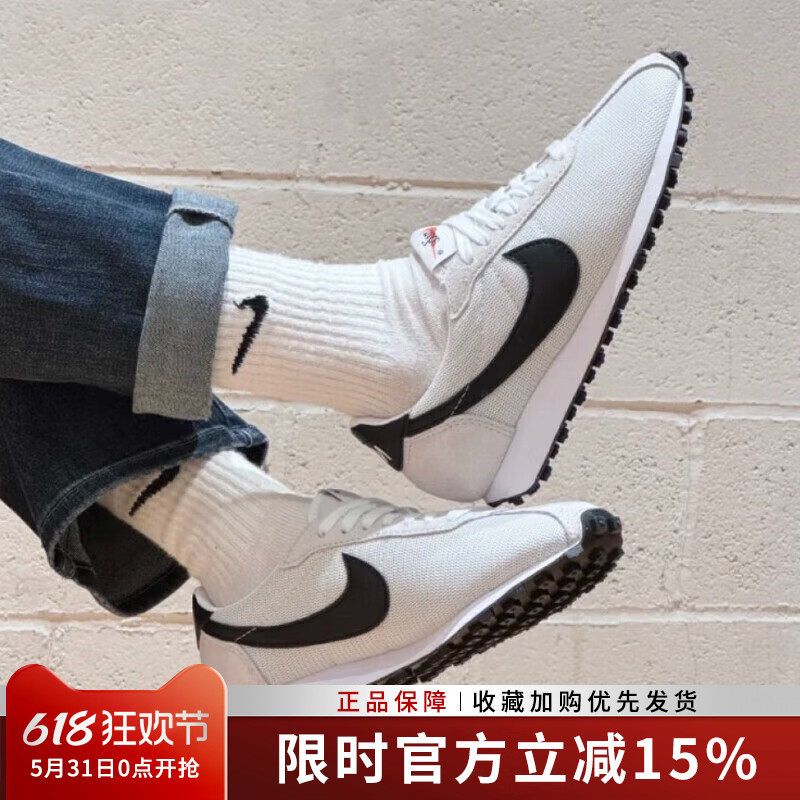耐克LD-1000男女鞋低帮华夫底复古轻便运动低帮休闲鞋HF3227-100