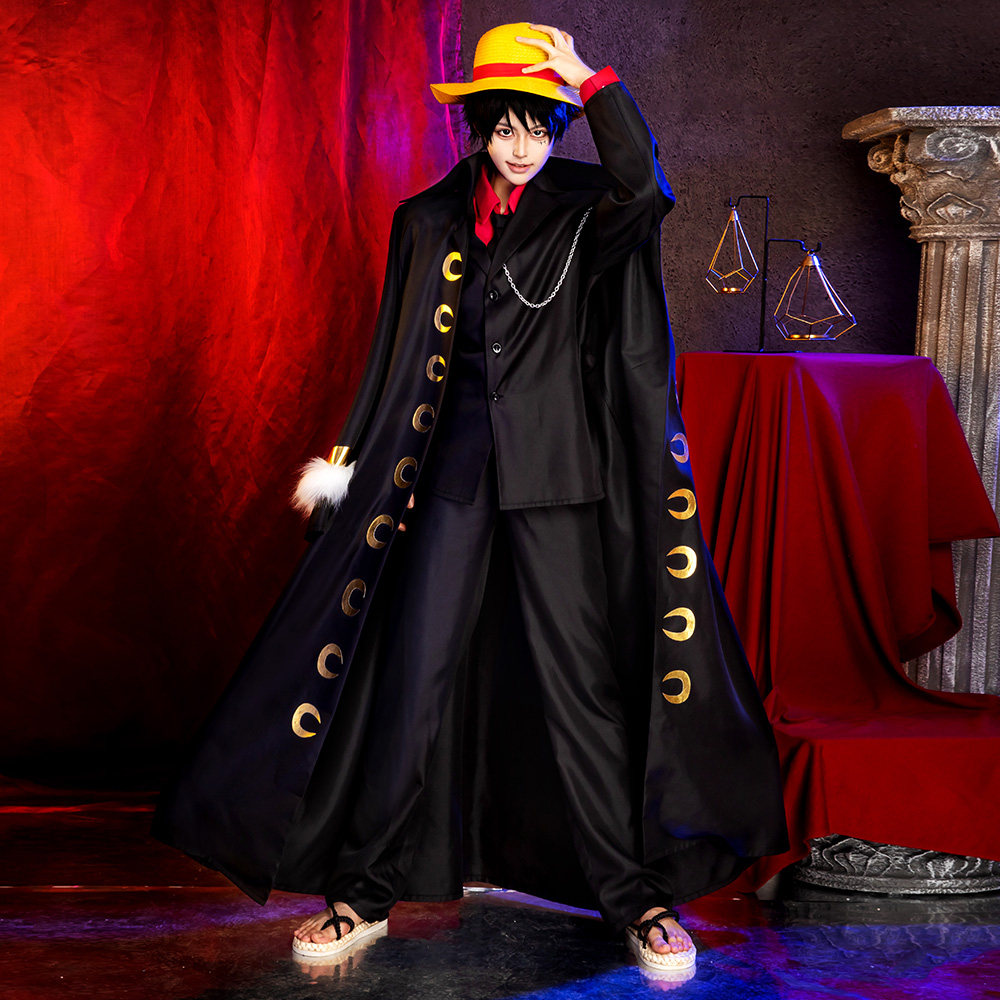 EZcosplay海贼王路飞cos服西装
