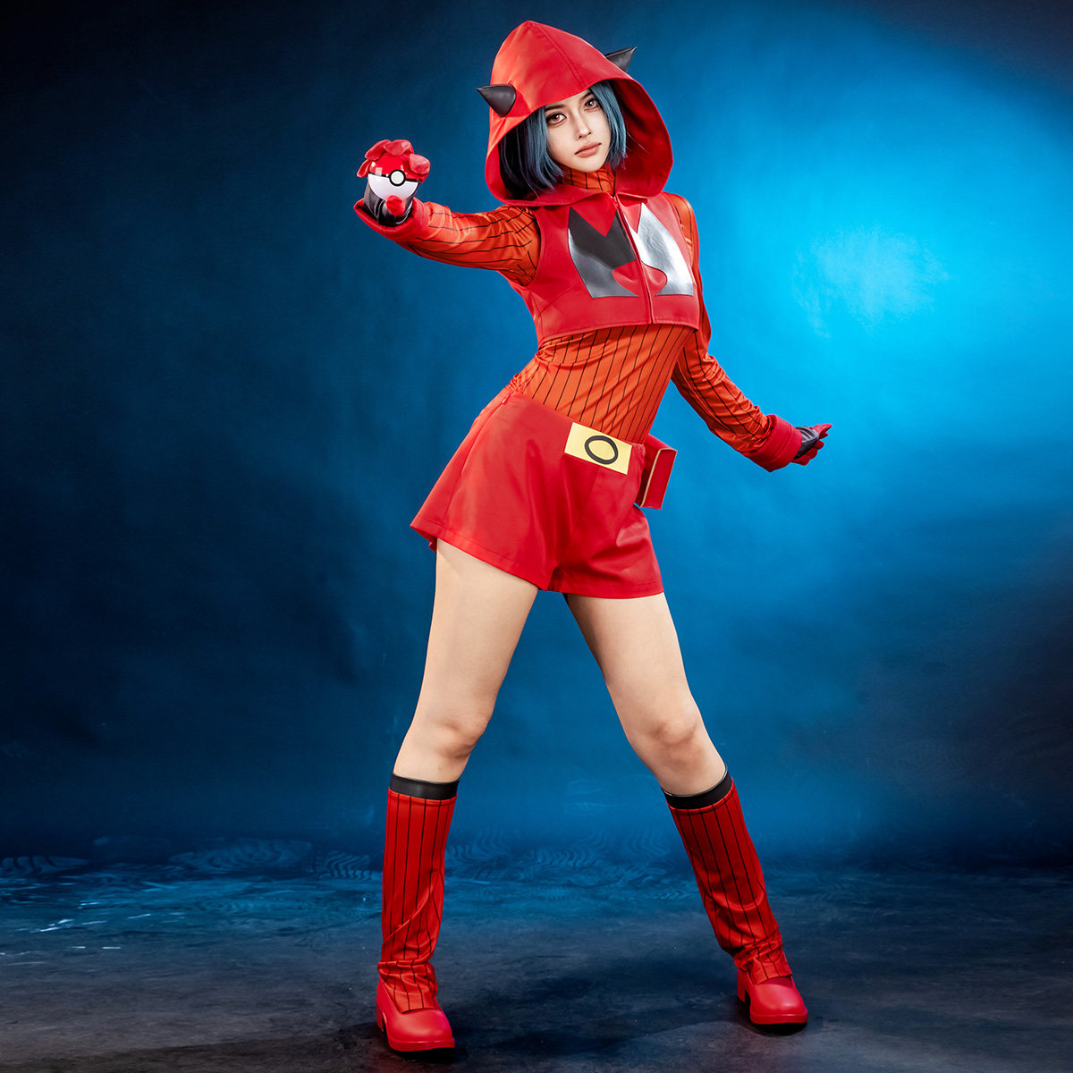精灵宝可梦火岩队女cos服