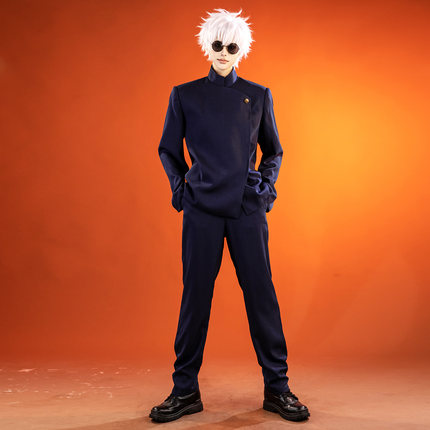 EZcosplay咒术回战cosplay服装男五条悟5t5二次元动漫cos全套C服