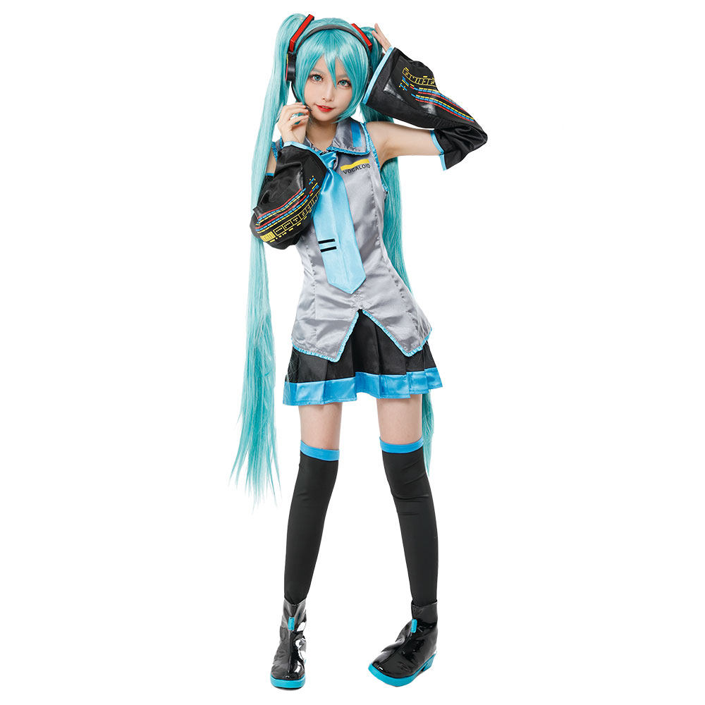 EZcosplay初音初始公式服女生COS服未来Miku二次元cosplay服装