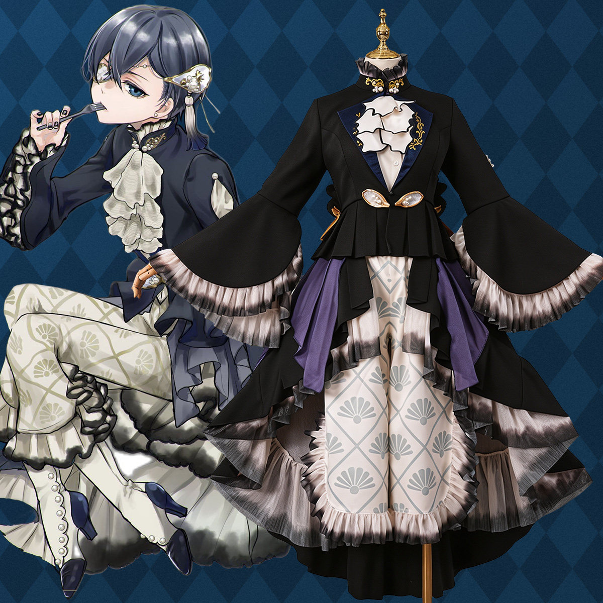 黑执事夏尔啵酱生蚝COS服