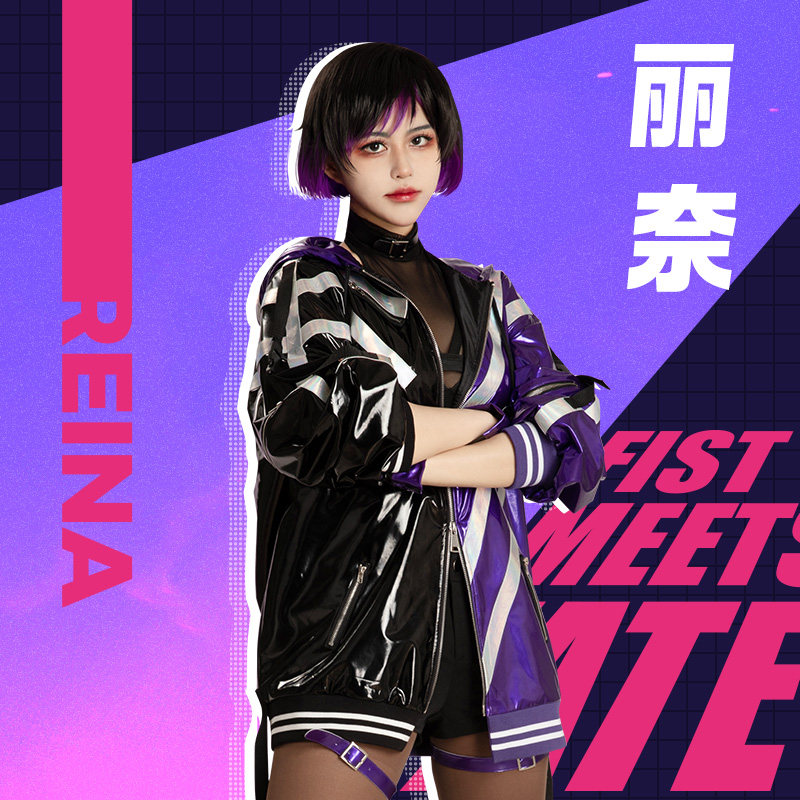铁拳8丽奈cos服动漫表演套装