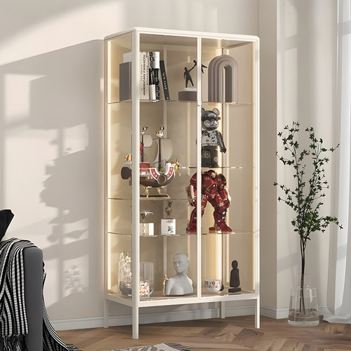 客厅高端积木轻奢靠墙家用展示柜