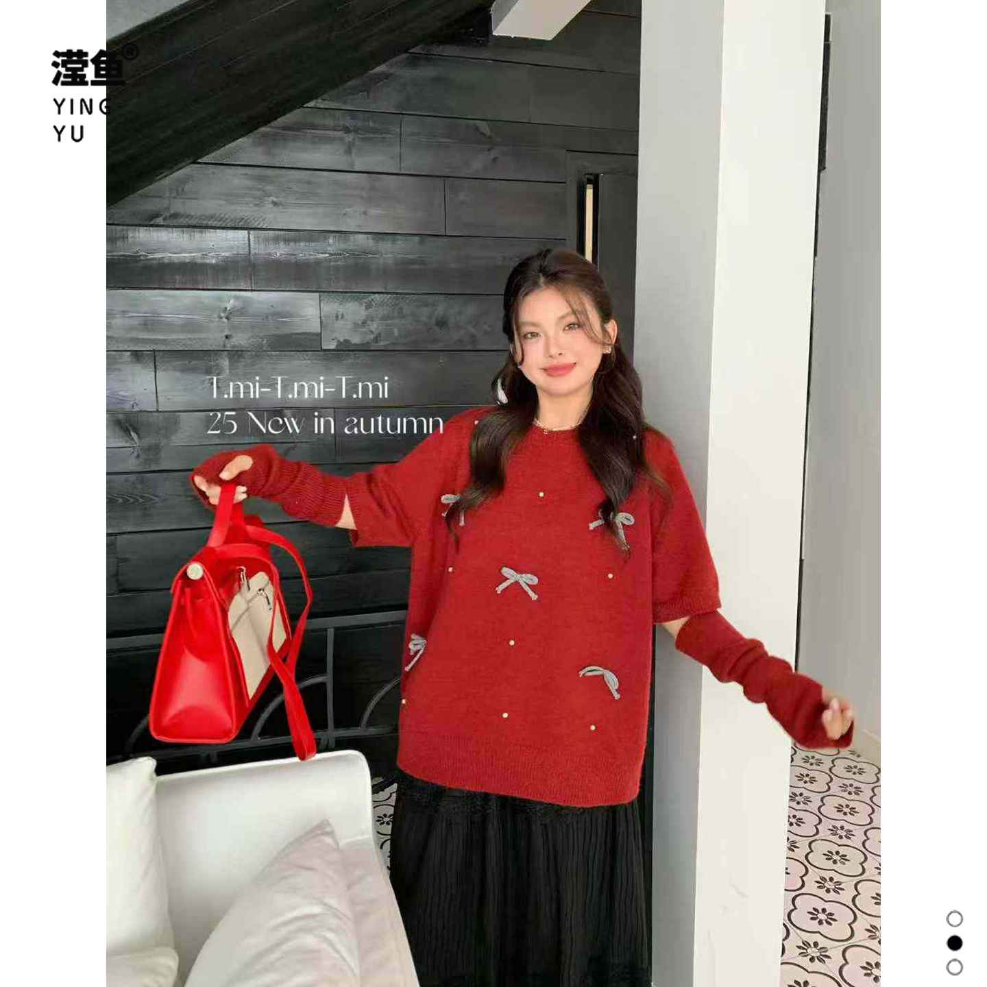 TMIQ1736大码时尚针织衫女