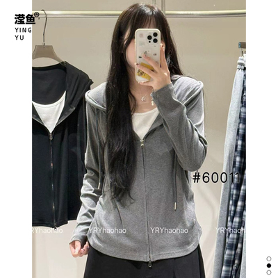 好好60011大码修身连帽卫衣女