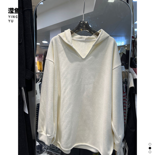 连帽长袖 秋冬新款 卫衣女宽松显瘦百搭洋气休闲上衣 5900大码 麦希