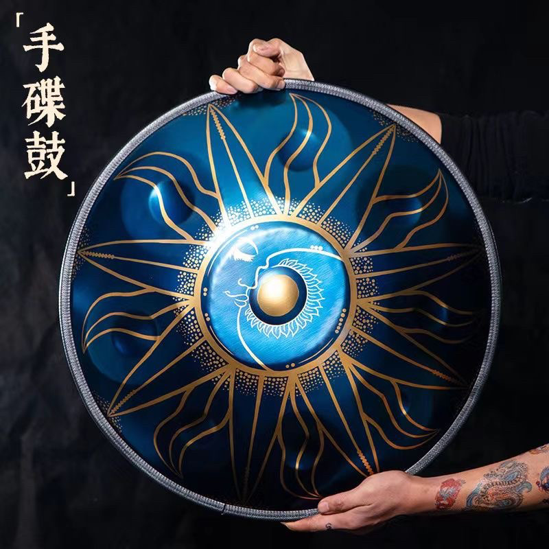手碟鼓14音专业10音Handpan乐器全套入门手碟教学正品打击空灵鼓