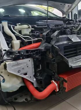 SnowTech加大中冷器配铝合金强化涡轮管改装适配本田CRV五代1.5T