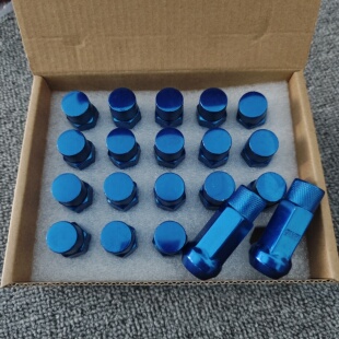 钢制轮毂螺丝改装螺母螺帽锥面50mm适用于本田丰田ATS翼神思域等