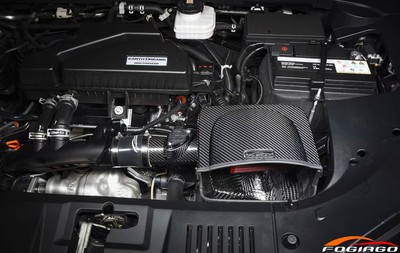 适配本田冠道URV 1.5T 改装FOGIAGO干碳纤进气冬菇头风箱