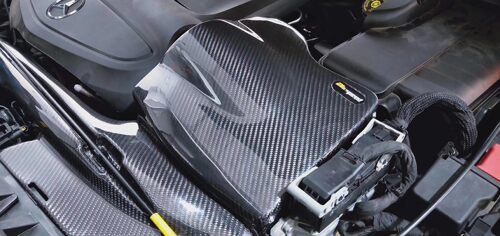 airspeed碳纤进气风箱适配奔驰W176 C117 CLA250/A260GLA200 M270