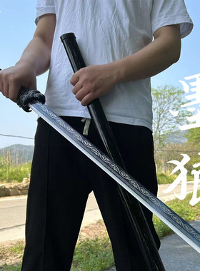 龙泉市宝剑一体户外唐横刀未开刃