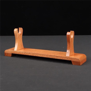 实木刀剑架兵器展示架剑托横放工艺品摆件刀架箫架笛子架立式刀座